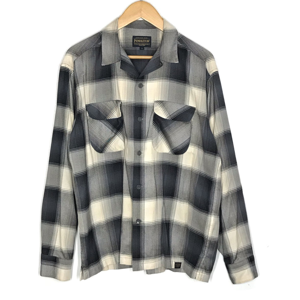 PENDLETON | ペンドルトン OPEN COLLAR SHIRT チェック柄 長袖シャツ 4175-5000 サイズ：S【倉吉店】