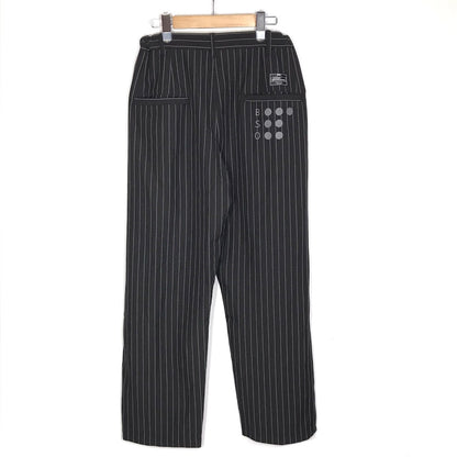 PUNKDRUNKERS | パンクドランカーズ ストライプSLAXパンツ パンツ ブラック サイズ：S【倉吉店】