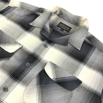 PENDLETON | ペンドルトン OPEN COLLAR SHIRT チェック柄 長袖シャツ 4175-5000 サイズ：S【倉吉店】