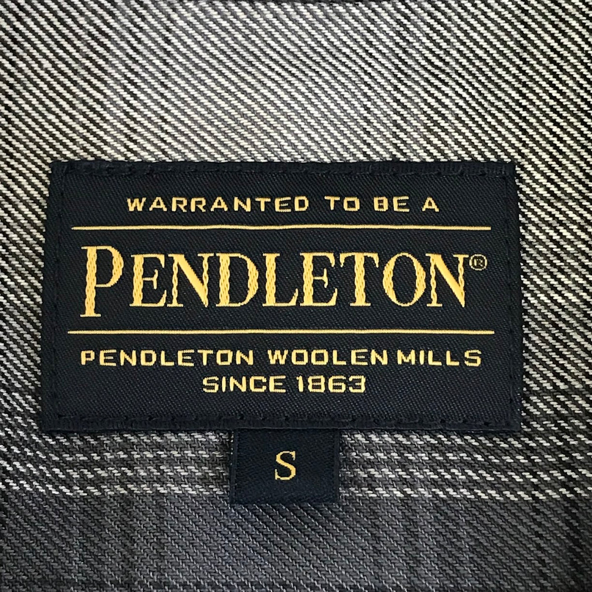 PENDLETON | ペンドルトン OPEN COLLAR SHIRT チェック柄 長袖シャツ 4175-5000 サイズ：S【倉吉店】