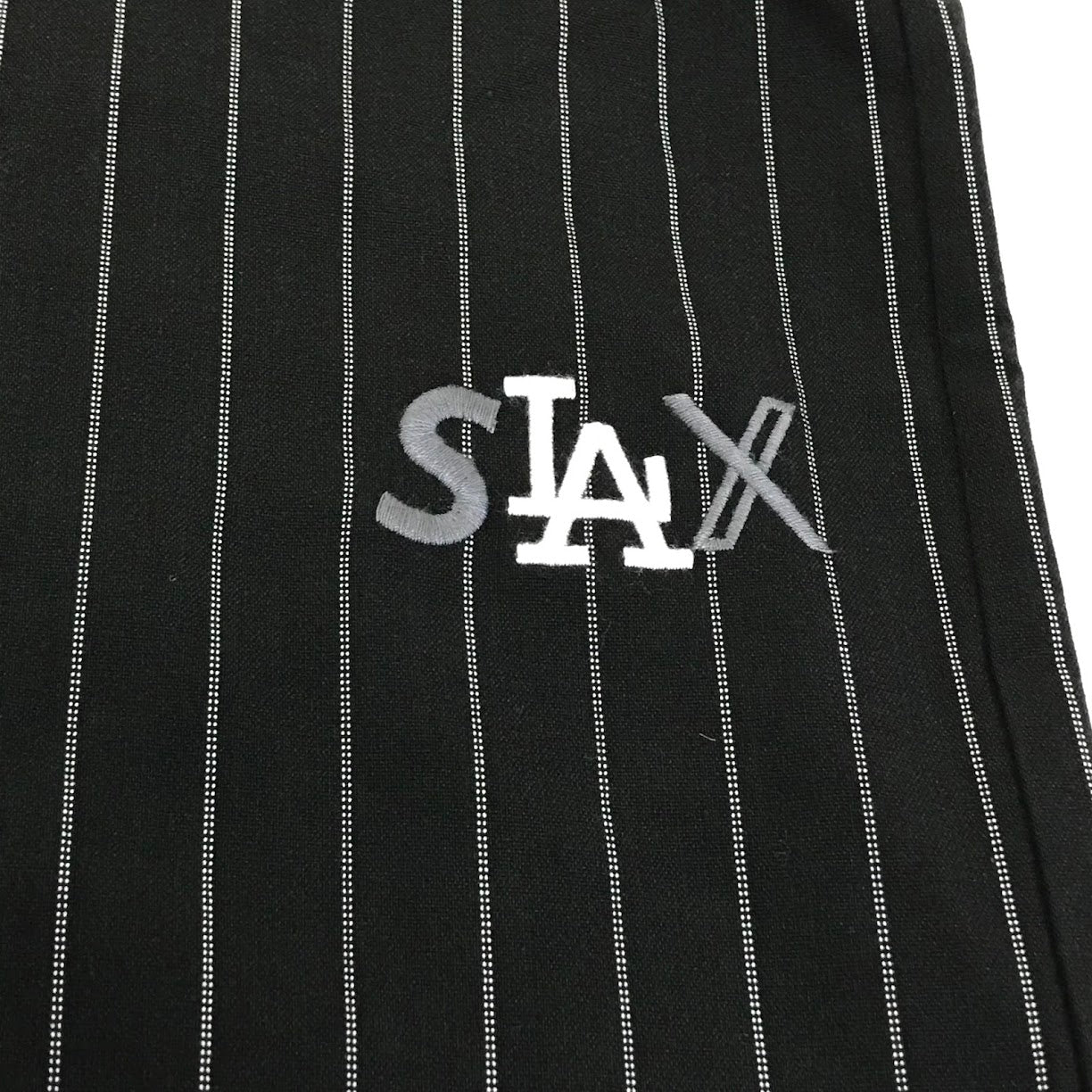 PUNKDRUNKERS | パンクドランカーズ ストライプSLAXパンツ パンツ ブラック サイズ：S【倉吉店】