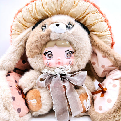 ぬいぐるみ Twinkle 「Hi TOYS Nommi Mushroom Hat 400% キノコ帽子シリーズ トレーディングプラッシュ」【倉吉店】