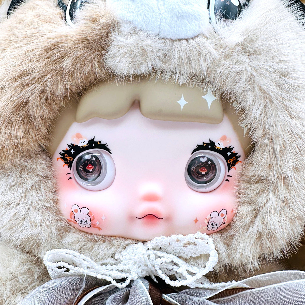 ぬいぐるみ Twinkle 「Hi TOYS Nommi Mushroom Hat 400% キノコ帽子シリーズ トレーディングプラッシュ」【倉吉店】