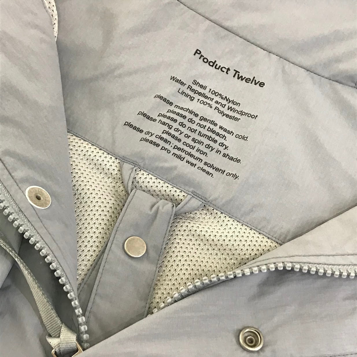Product Twelve｜プロダクトトゥエルブ Rain Jacket レインジャケット ナイロンジャケット 25SS-PBL01 ブルー サイズ：3【倉吉店】