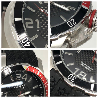 MAX | マックス アナログクォーツ 腕時計 5-MAX543 ブラック【倉吉店】