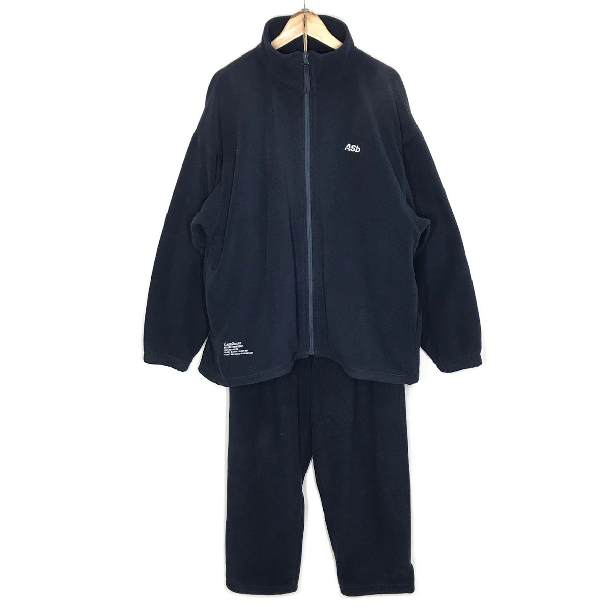 FreshService | フレッシュサービス AS×FS FLEECE TRACKSUIT フリースジャケット フリースパンツ セットアップ FSC243-60199AS ネイビー サイズ：L【倉吉店】