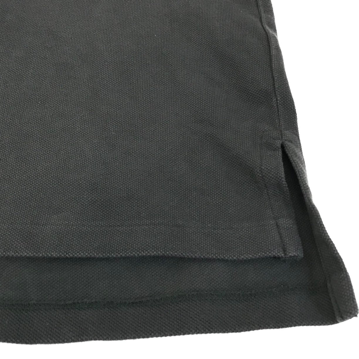 Graphpaper | グラフペーパー Cotton Pique Jersey S/S POLO ポロシャツ GM221-70230 チャコールグレー【倉吉店】