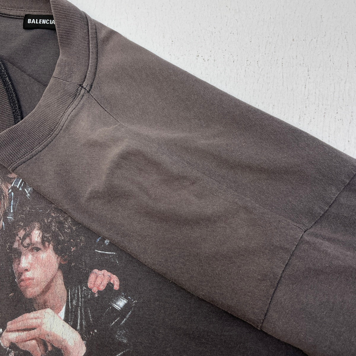 BALENCIAGA | バレンシアガ Speed Hunters Print T 18aw 半袖Ｔシャツ 541877 TCV38 グレー サイズ：M【加古川店】