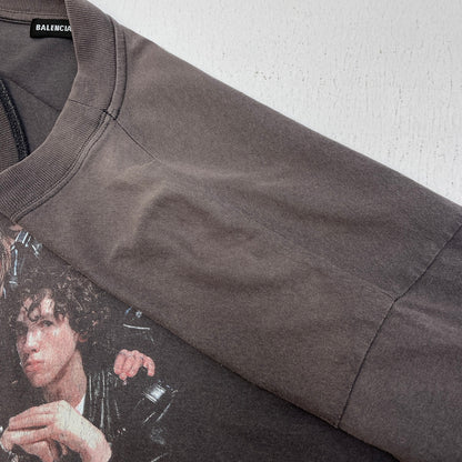 BALENCIAGA | バレンシアガ Speed Hunters Print T 18aw 半袖Ｔシャツ 541877 TCV38 グレー サイズ：M【加古川店】