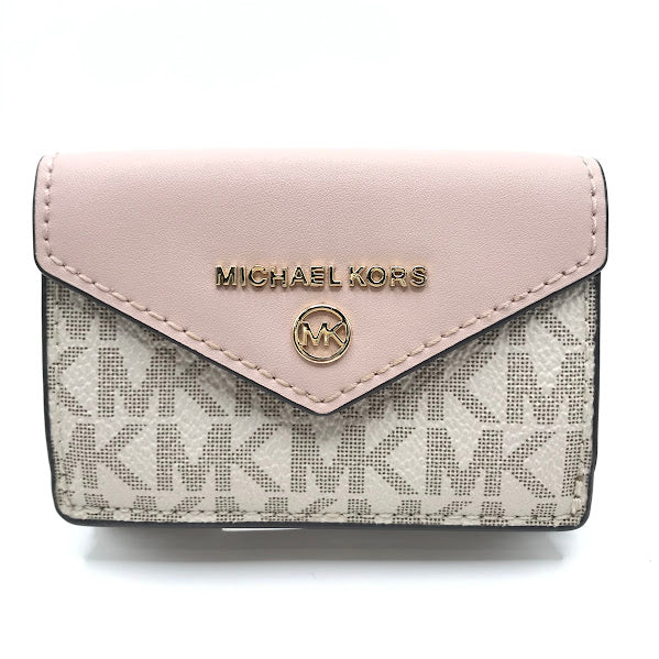 Michael Kors | マイケルコース JET SET CHARM SM TRIFOLD 三つ折り財布 32T0GT9E5B ピンク【倉吉店】
