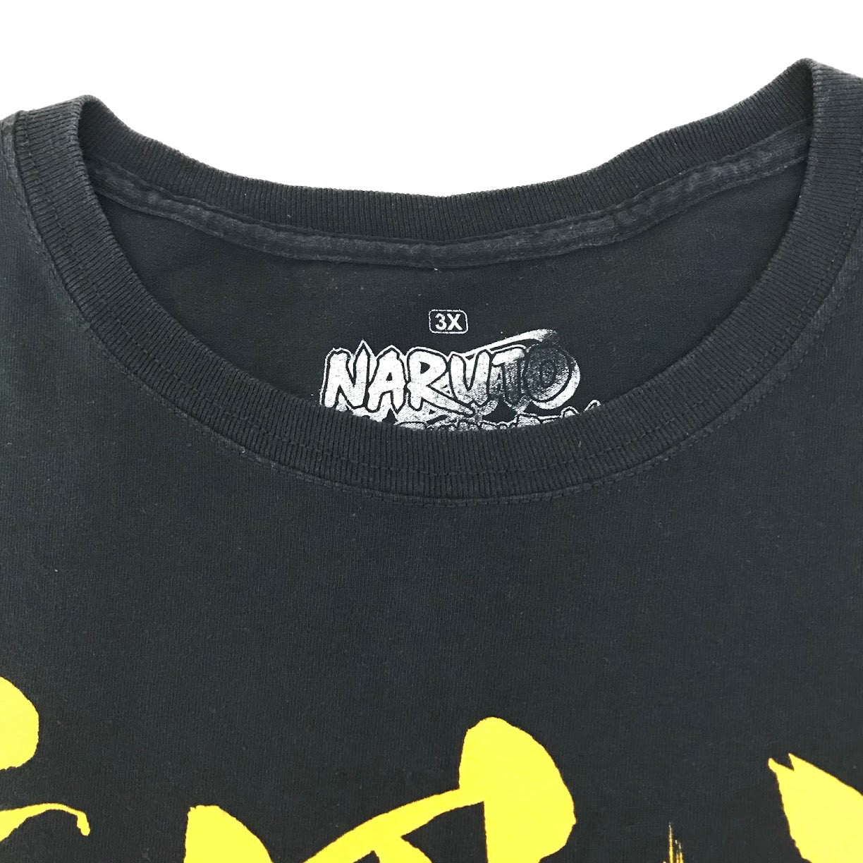NARUTO-ナルト-疾風伝/全員集合 半袖Ｔシャツ ブラック サイズ：XXXL【倉吉店】【代金引換不可・日時指定不可】【ポスト投函】