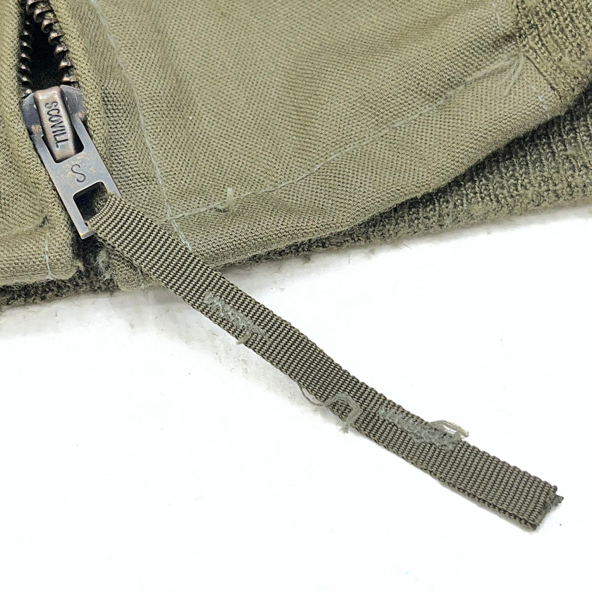 MILITARY衣料 | ミリタリーイリョウ U.S ARMY:CVC Tankers Jacket ミリタリージャケット DLA100-91-C-0310 カーキ サイズ：M【加古川店】