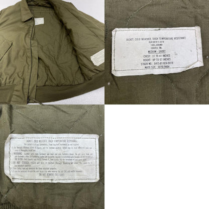MILITARY衣料 | ミリタリーイリョウ U.S ARMY:CVC Tankers Jacket ミリタリージャケット DLA100-91-C-0310 カーキ サイズ：M【加古川店】