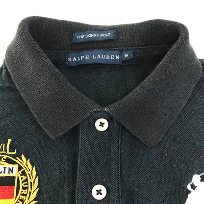 RALPH LAUREN | ラルフローレン BERLIN ポロシャツ WMBLKNIS1A00037 ブラック サイズ：M【倉吉店】【代金引換不可・日時指定不可】【ポスト投函】