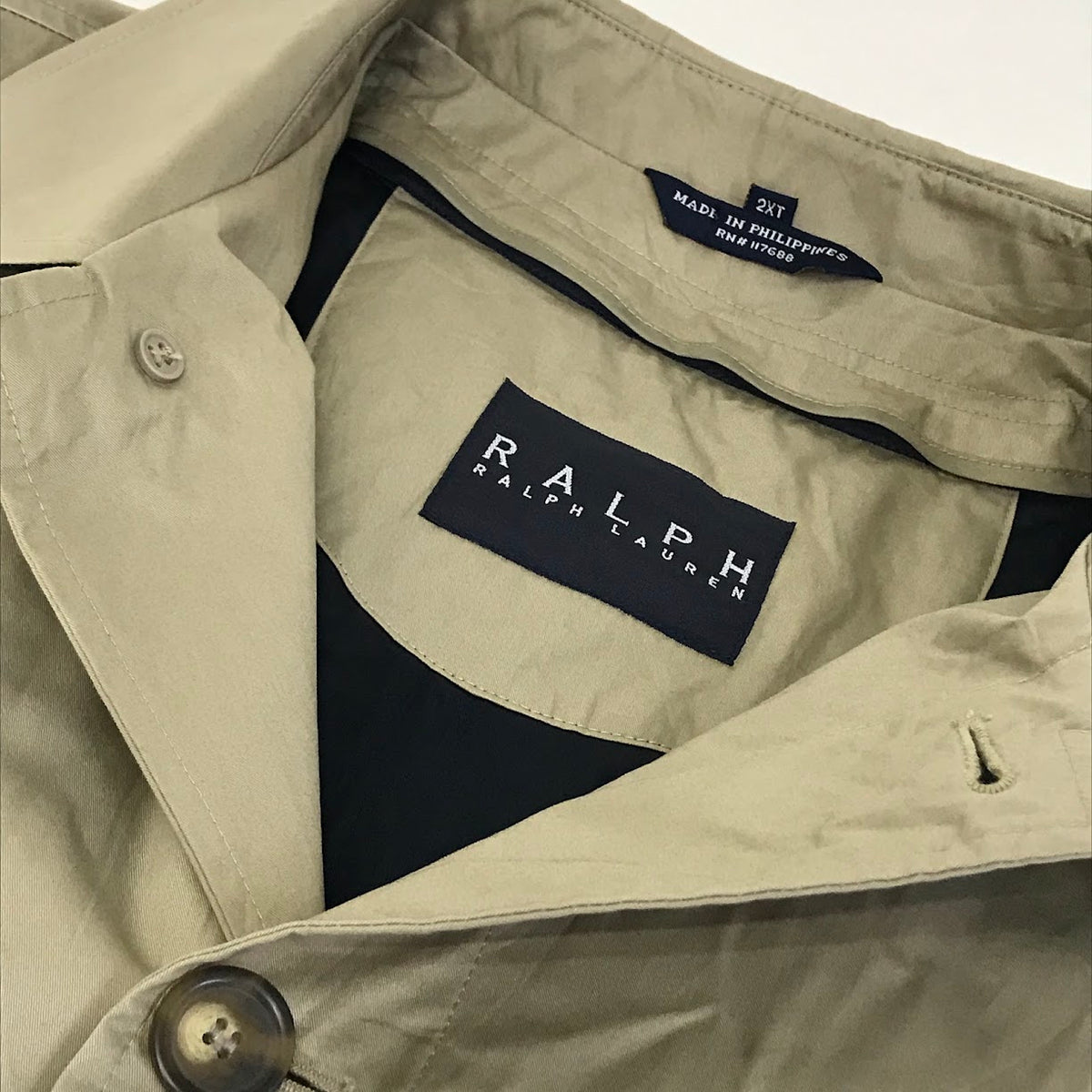 RALPH LAUREN | ラルフローレン サイズ：2XT ステンカラーコート ベージュ【倉吉店】
