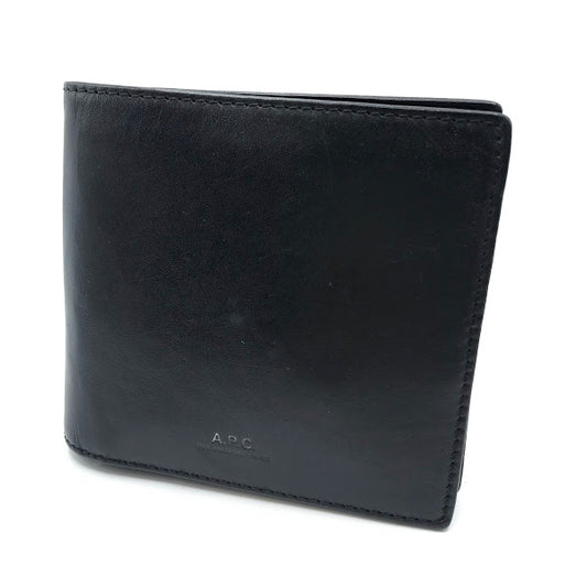 A.P.C | アーペーセー 二つ折り財布 ブラック【倉吉店】