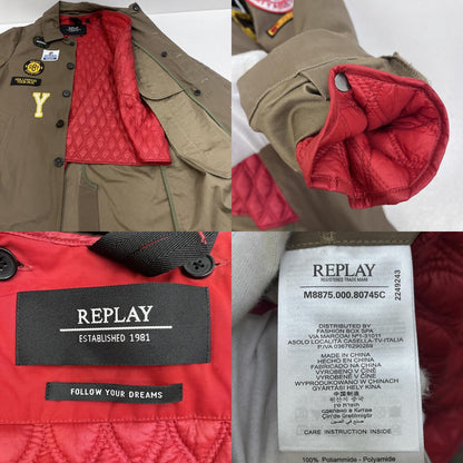 REPLAY | リプレイ その他アウター M8875.000.80745C ブラウン【加古川店】
