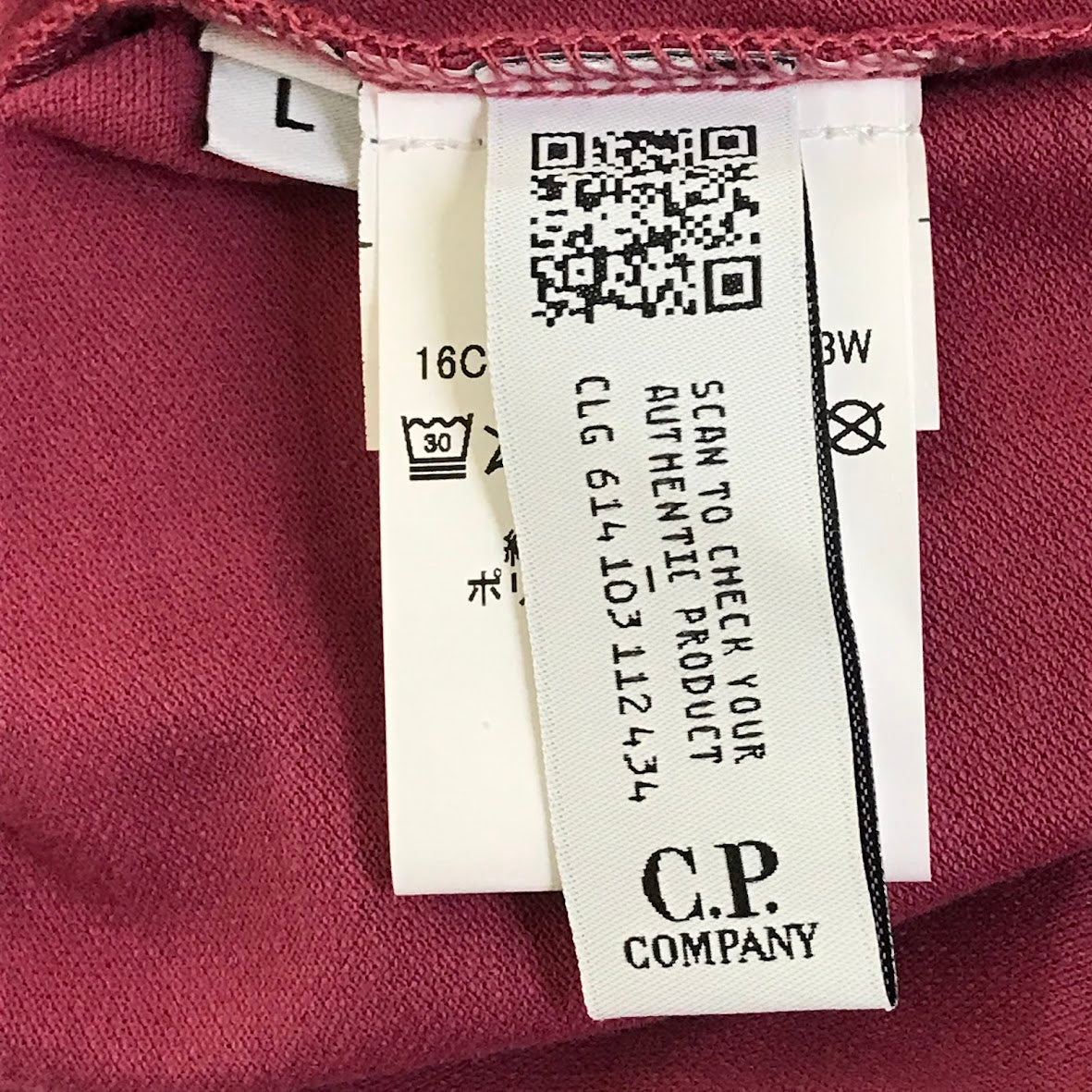 C.P.Company | シーピーカンパニー 半袖 ポロシャツ 16CMPL097A レッド サイズ：L【倉吉店】