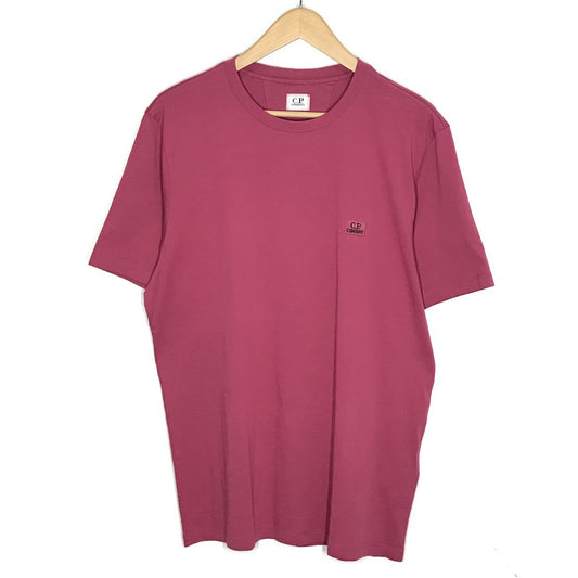 C.P.Company | シーピーカンパニー ロゴ刺繍 半袖Ｔシャツ 16CMTS068A レッド サイズ：L【倉吉店】