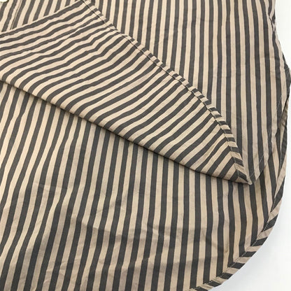 GYMPHLEX | ジムフレックス ストライプ柄 長袖シャツ J-1355 ブラウン系【倉吉店】