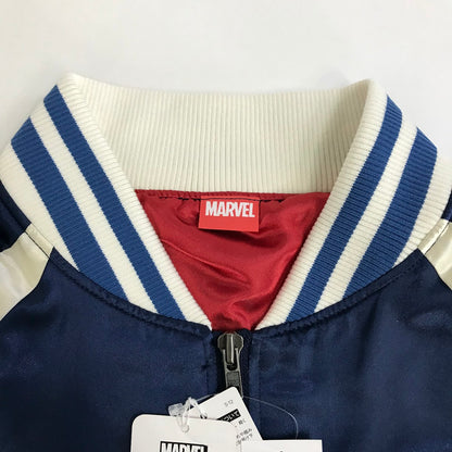 MARVEL スパイダーマン スカジャン スーベニアジャケット ネイビー サイズ：XL【倉吉店】