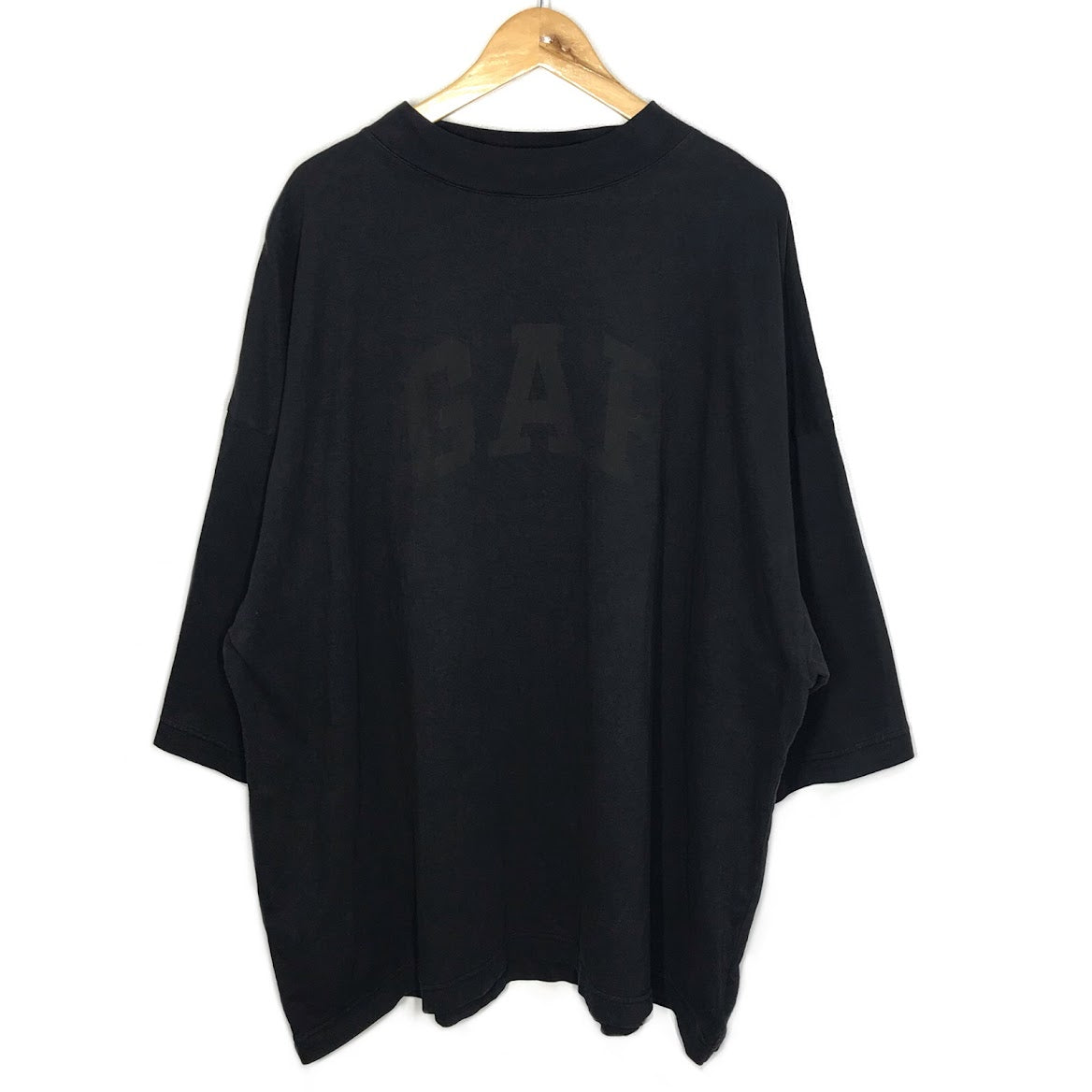 YEEZY | イージー GAP ENGINEERED BY BALENCIAGA/53 DOVE 3/4 SLEEVE TEE 半袖Ｔシャツ ブラック サイズ：L【倉吉店】