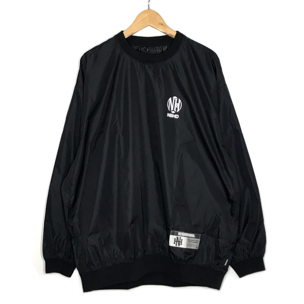 NEIGHBORHOOD | ネイバーフッド PULLOVER SHIRT LS プルオーバーシャツ 長袖シャツ 262TSNH-SHM07 ブラック サイズ：XL【倉吉店】