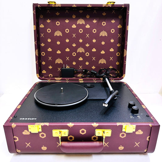 東京事変 再生装置(CROSLEY社トランク型ポータブル・アナログプレイヤー) ボルドーブラウン UNIVERSAL MUSIC STORE受注生産限定【倉吉店】