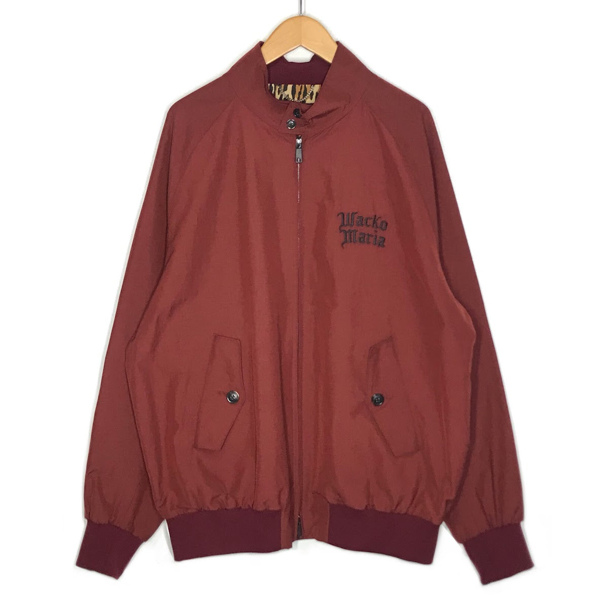 WACKOMARIA | ワコマリア × BARACUTA (バラクータ) G9 HARRINGTON JACKET ハリントンジャケット ブルゾン 26SS-WMO-BC01 ボルドー/バーガンディー サイズ：XXL【倉吉店】