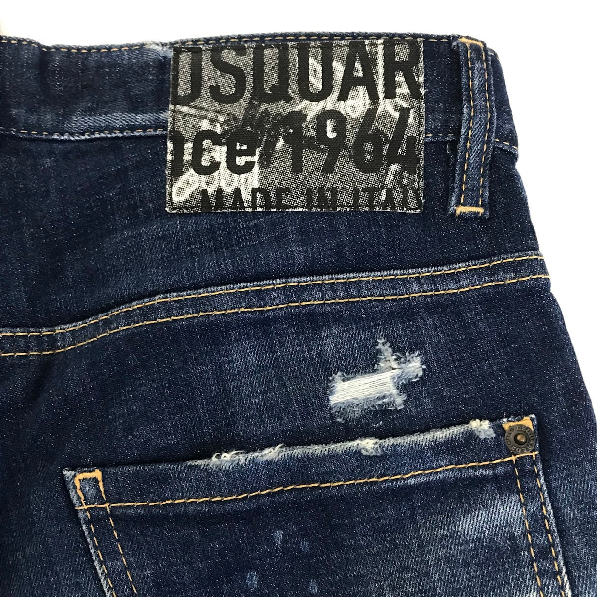 DSQUARED2 | ディースクエアード Skater Jean デニムパンツ S74LB0959 S30342 インディゴ サイズ：42【倉吉店】