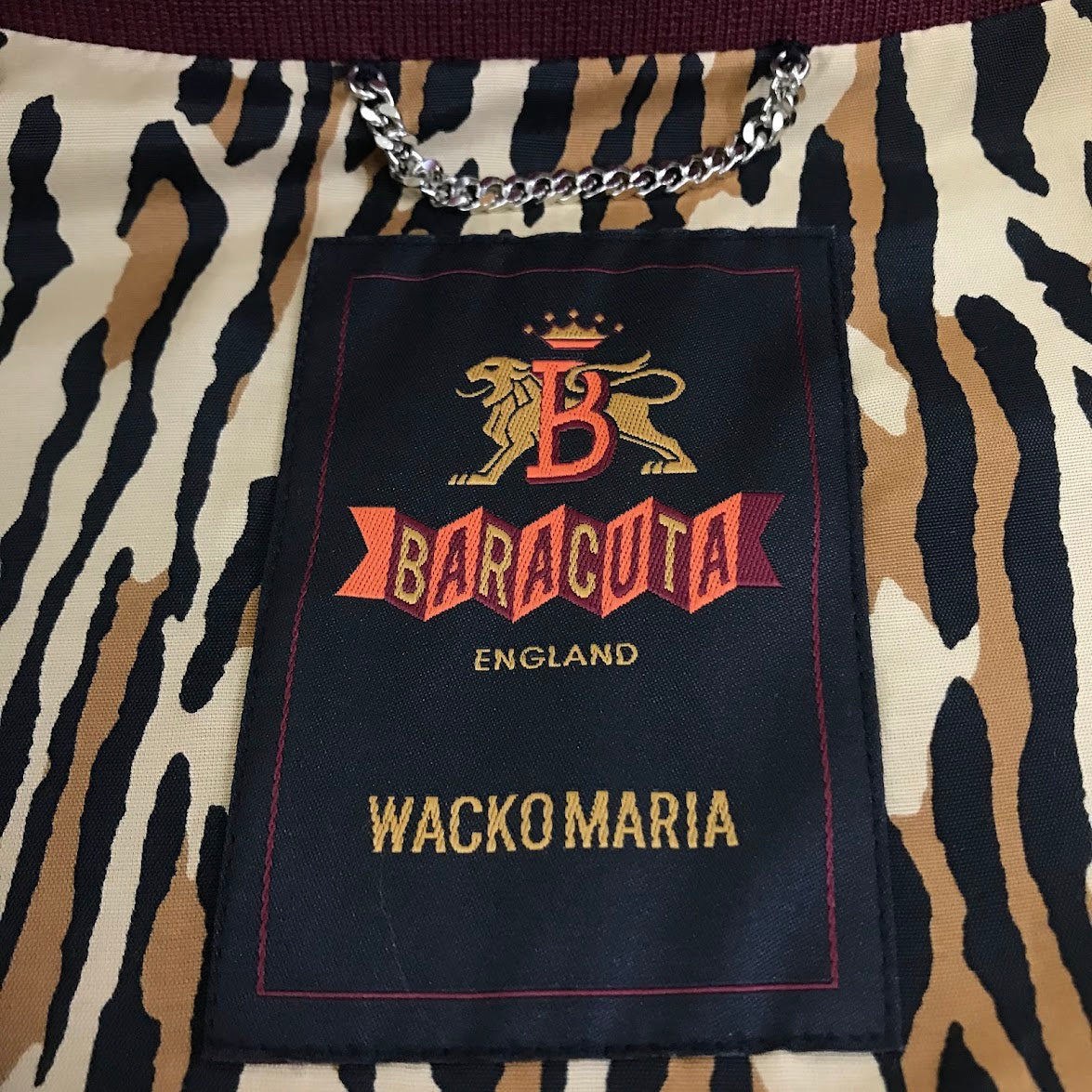 WACKOMARIA | ワコマリア × BARACUTA (バラクータ) G9 HARRINGTON JACKET ハリントンジャケット ブルゾン 26SS-WMO-BC01 ボルドー/バーガンディー サイズ：XXL【倉吉店】