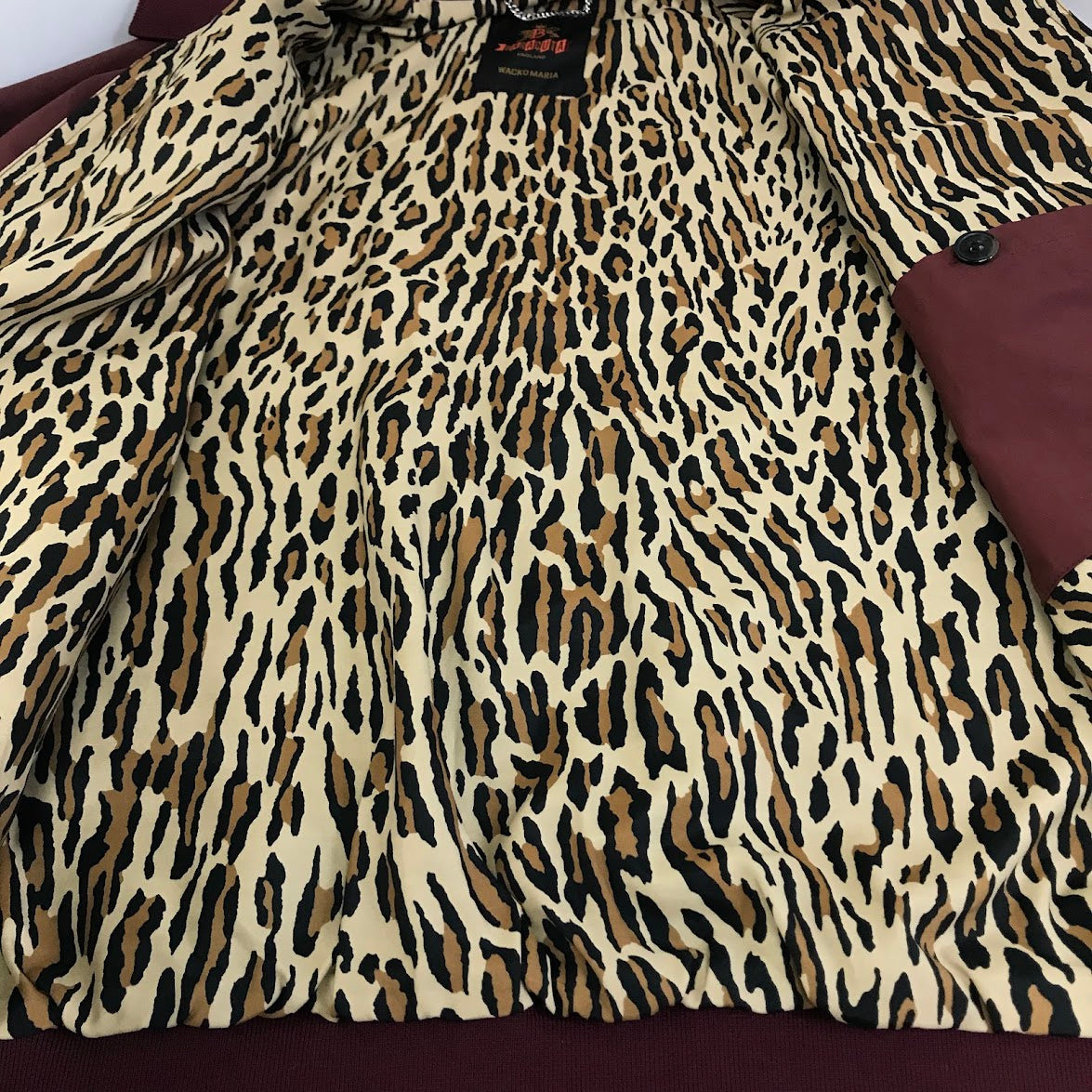 WACKOMARIA | ワコマリア × BARACUTA (バラクータ) G9 HARRINGTON JACKET ハリントンジャケット ブルゾン 26SS-WMO-BC01 ボルドー/バーガンディー サイズ：XXL【倉吉店】