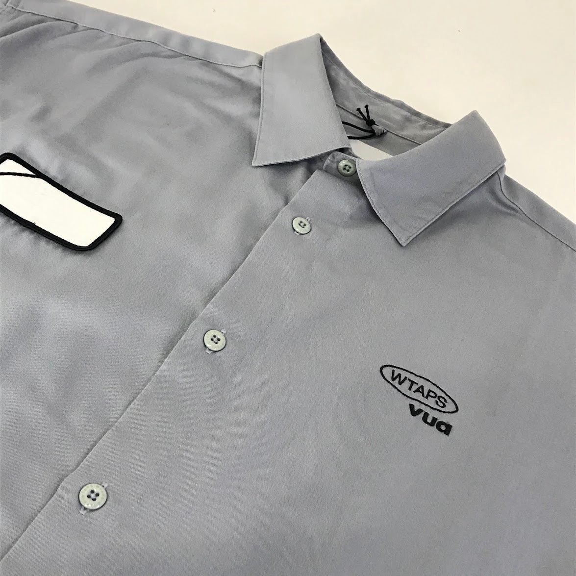 W)TAPS | ダブルタップス REPO/SS/CTPL.TWILL.PRTC 半袖シャツ 241CWDT-SHM07 グレー サイズ：3【倉吉店】