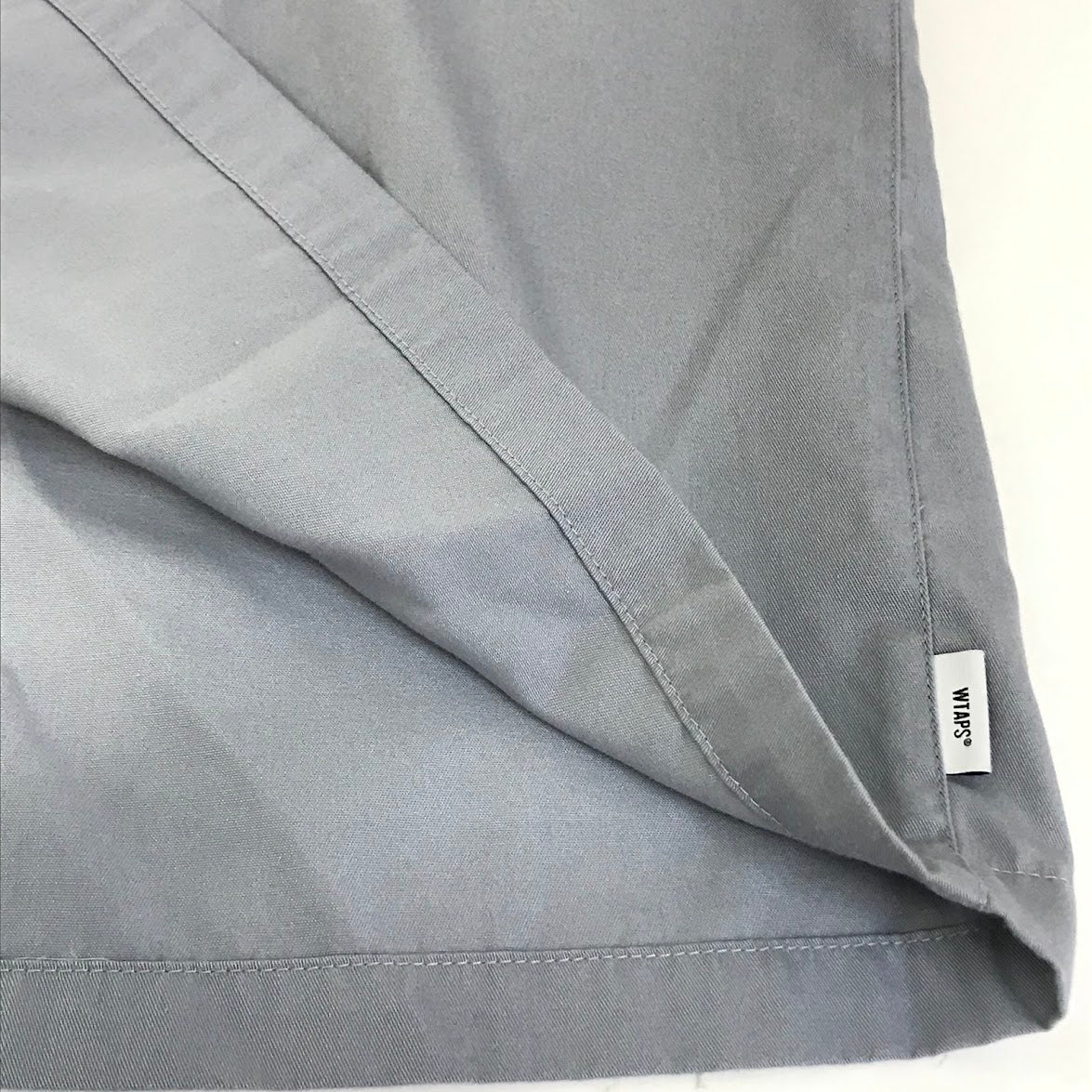 W)TAPS | ダブルタップス REPO/SS/CTPL.TWILL.PRTC 半袖シャツ 241CWDT-SHM07 グレー サイズ：3【倉吉店】
