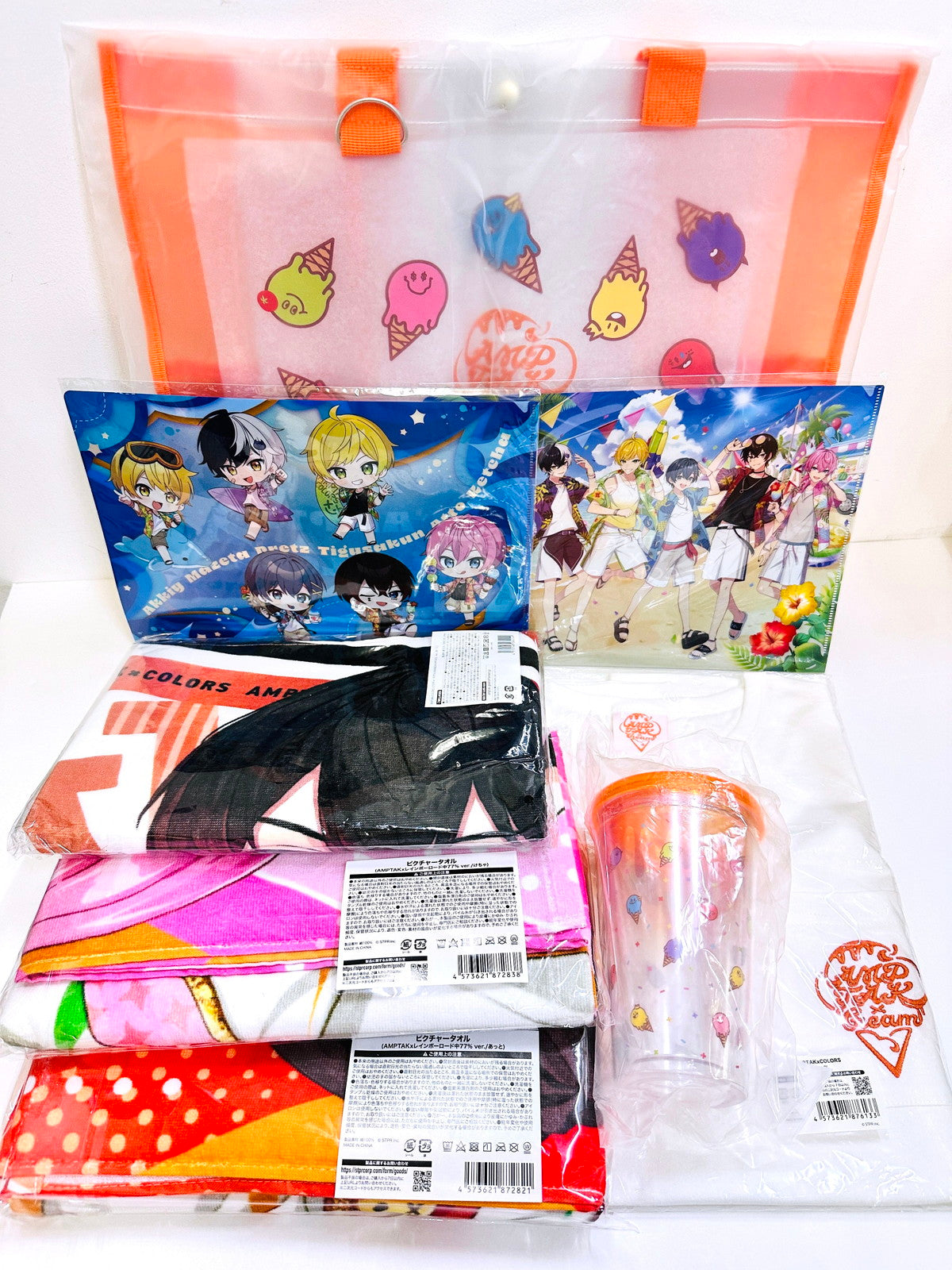 その他ホビー AMPTAKxCOLORS あっと けちゃ Tシャツ タオル など グッズセット まとめ売り【倉吉店】