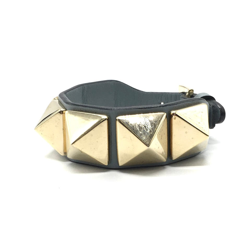 Valentino Garavani | ヴァレンティノ・ガラヴァーニ スタッズブレスレット ブレスレット ブルー【倉吉店】