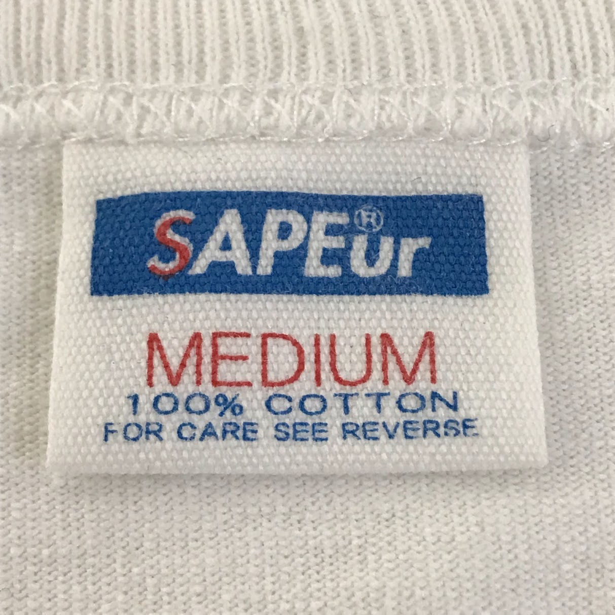 SAPEur | サプール RED HEAD HAMADA 半袖Ｔシャツ ホワイト サイズ：M【倉吉店】