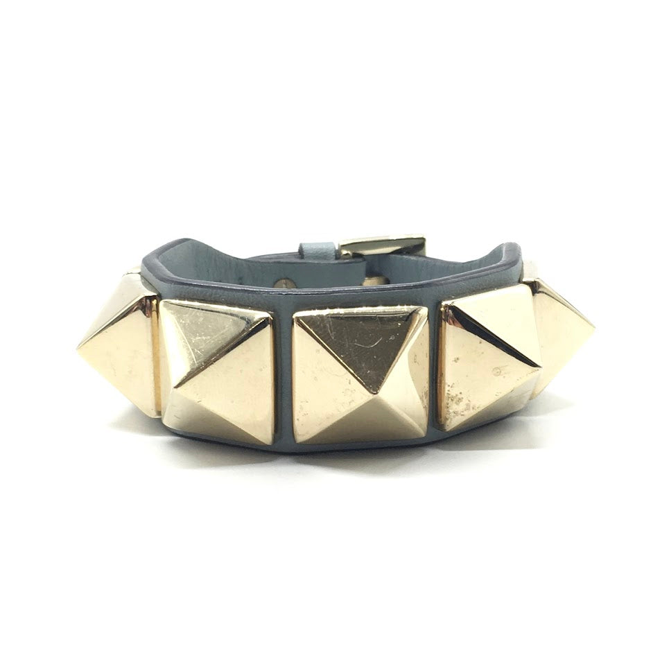 Valentino Garavani | ヴァレンティノ・ガラヴァーニ スタッズブレスレット ブレスレット ブルー【倉吉店】