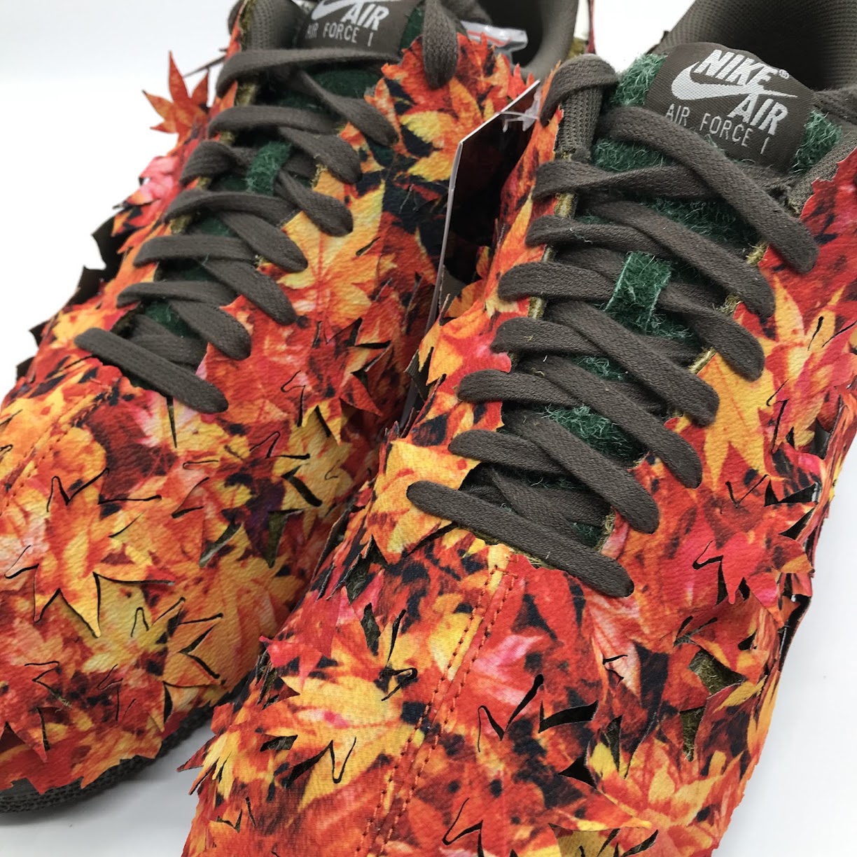 NIKE | ナイキ AIR FORCE 1 LOW LX 'AUTUMN LEAVES' スニーカー IM8062-368 オリーブ フラック/セイル-ミディアム オリーブ 28.5cm【倉吉店】
