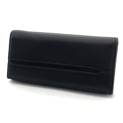 BVLGARI | ブルガリ OCTO チェーンウォレット 二つ折り長財布 長財布 36970 ブラック【倉吉店】