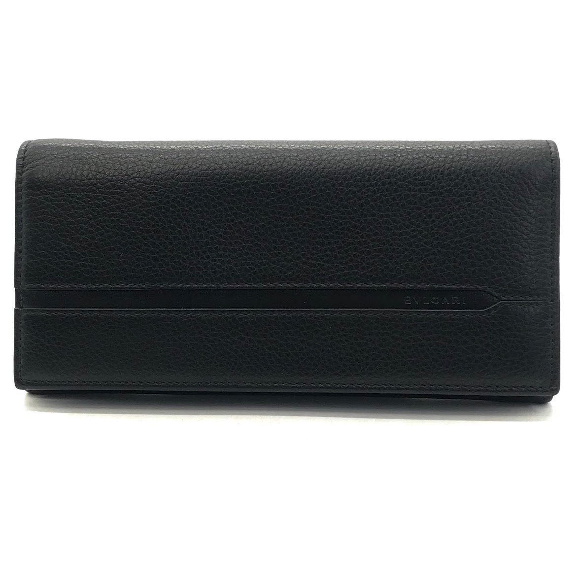 BVLGARI | ブルガリ OCTO チェーンウォレット 二つ折り長財布 長財布 36970 ブラック【倉吉店】