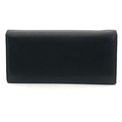 BVLGARI | ブルガリ OCTO チェーンウォレット 二つ折り長財布 長財布 36970 ブラック【倉吉店】