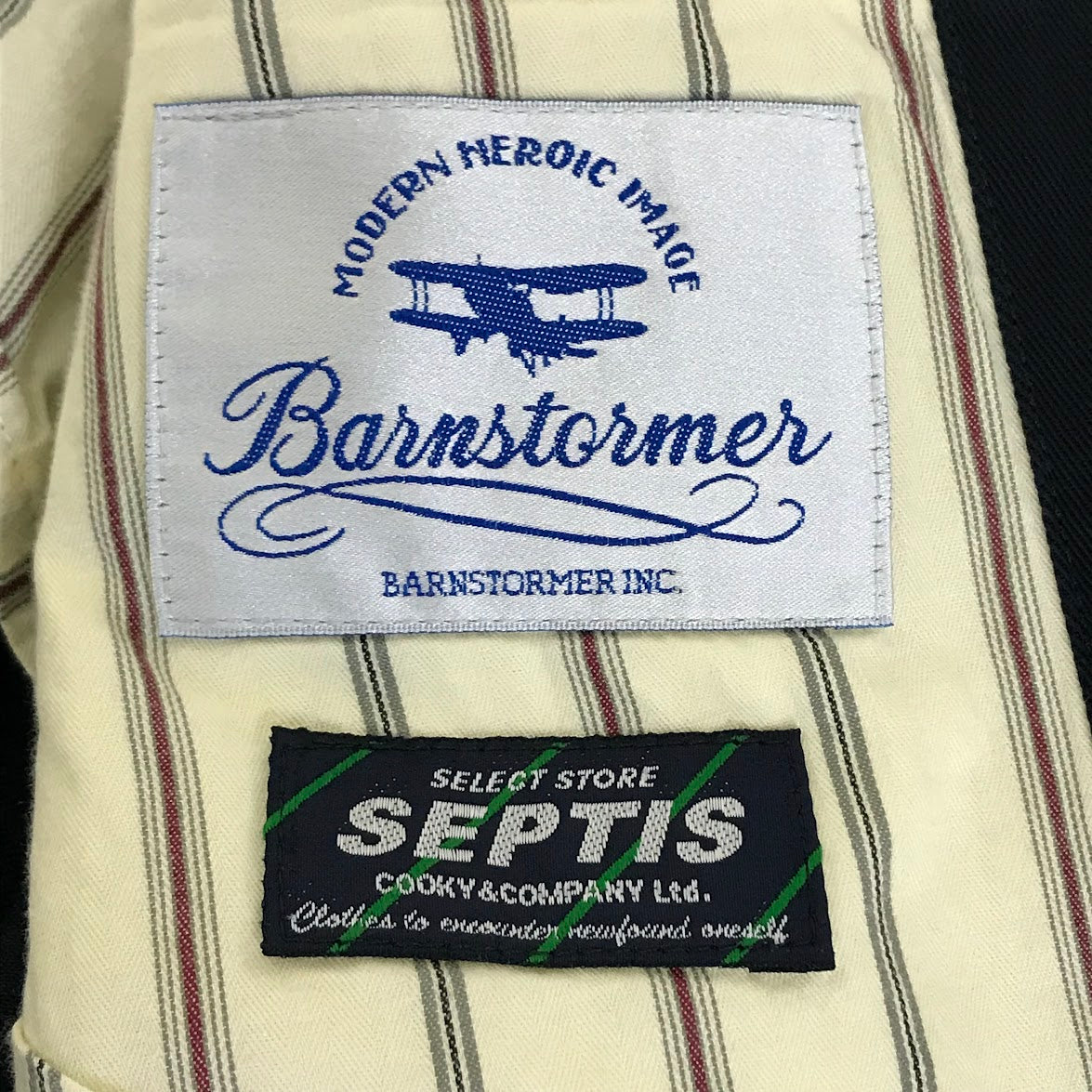BARNSTORMER｜バーンストーマー CHINO JACKET チノジャケット その他アウター 3200J ブラック サイズ：M【倉吉店】