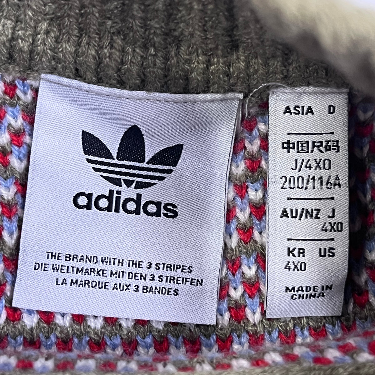 adidas Originals | アディダスオリジナルス Xmas Knit Sweater ｻｲｽﾞ:4XO ニット HK7440【加古川店】