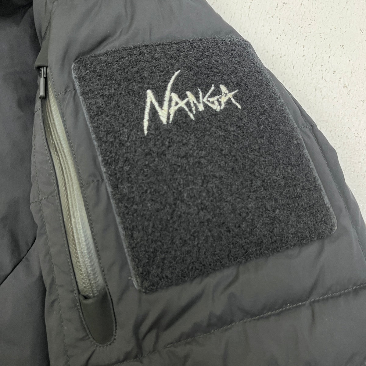 MANUAL ALPHABET | マニュアルアルファベット ×NANGA PCU DOWN JACKETI ダウンジャケット MA-J-244 ブラック サイズ：1【加古川店】