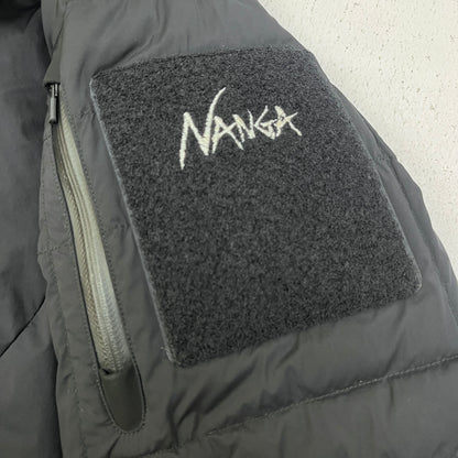 MANUAL ALPHABET | マニュアルアルファベット ×NANGA PCU DOWN JACKETI ダウンジャケット MA-J-244 ブラック サイズ：1【加古川店】