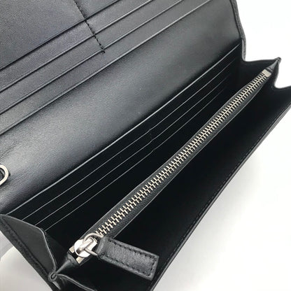 BVLGARI | ブルガリ OCTO チェーンウォレット 二つ折り長財布 長財布 36970 ブラック【倉吉店】