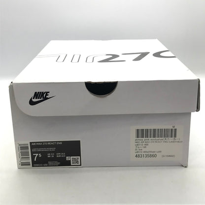 NIKE | ナイキ AIR MAX 270 REACT ENG スニーカー CD0113-400 マルチカラー 25.5cm【倉吉店】