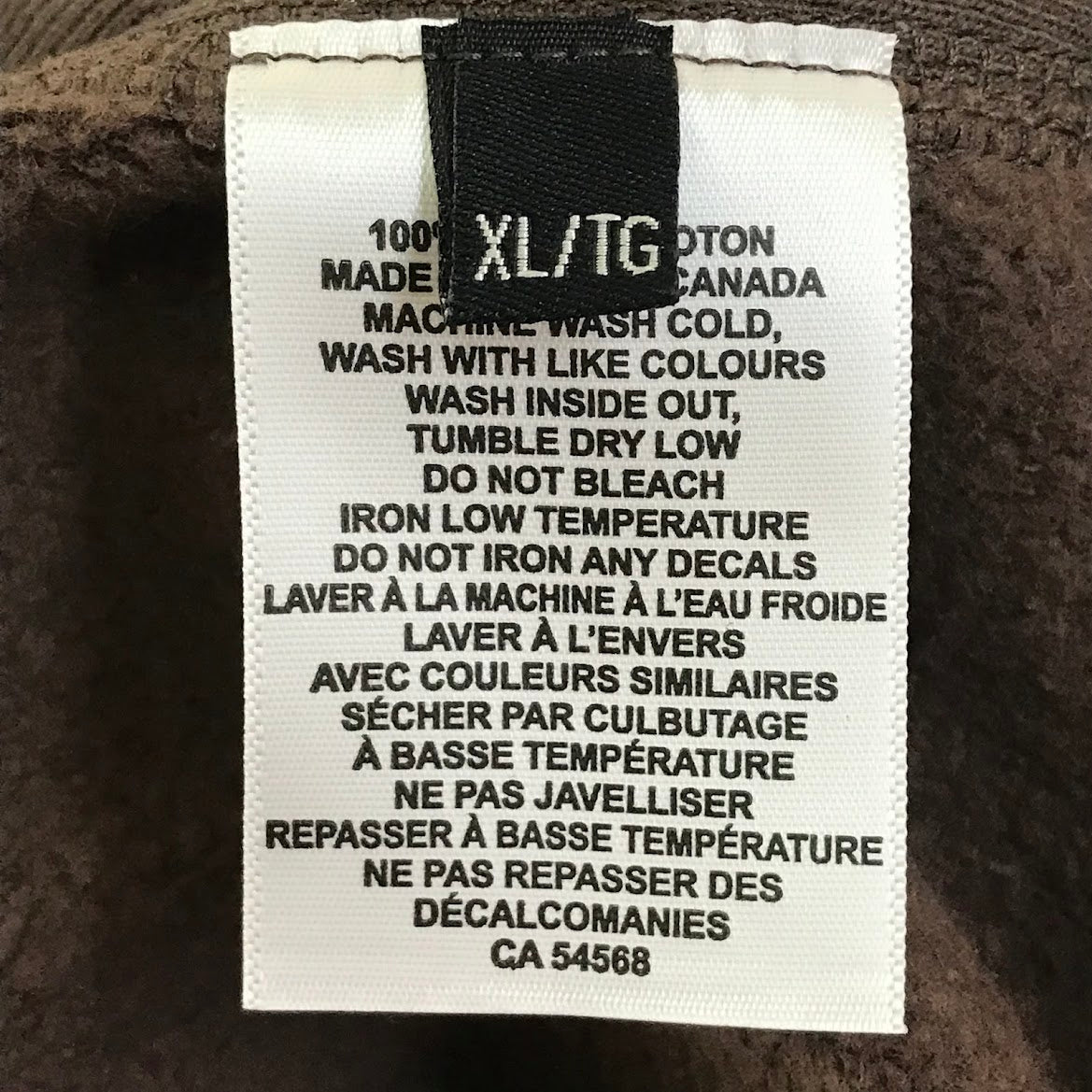 HOUSE OF BLANKS｜ハウスオブブランクス CREWNECK SWEATSHIRT CANADA スウェットシャツ スウェット ブラウン サイズ：XL【倉吉店】
