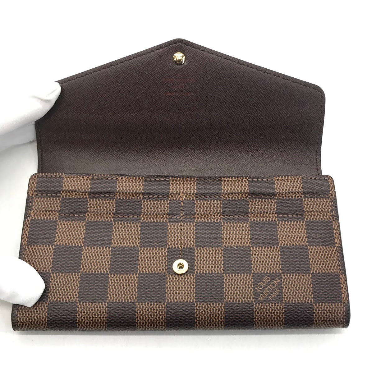 LOUIS VUITTON | ルイ・ヴィトン ダミエ ポルトフォイユ･サラ 二つ折り長財布 長財布 N63209【倉吉店】